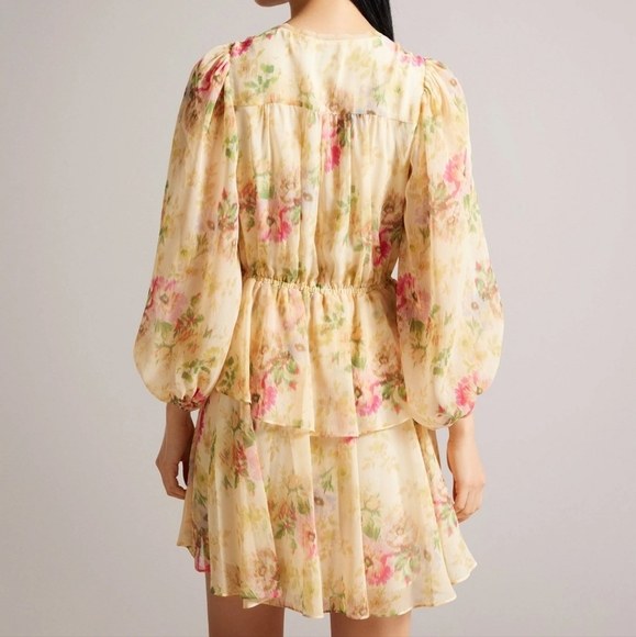 🍒NWT🍒 TED BAKER FLORAL DRESS - Picture 5 of 10